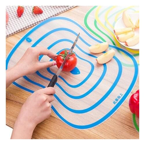 1PCS Hot Sale Dropshipping Scrub Category Cutting Board Non - slip Fruit Rubbing Panel Kitchen Decorations For Home