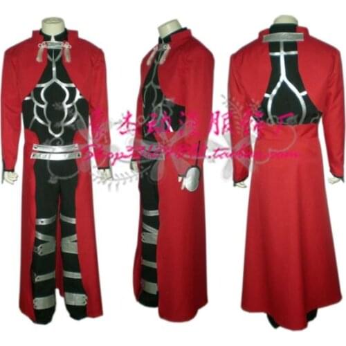 2016 Fate Stay Night Archer Cosplay Uniform Suit Mens Halloween Full Set Costumes Custom Size