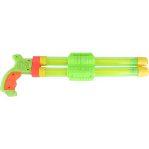 40CM Double-Barrelled Water Squirt Tube Toy Pump Squirter For Kids ChildrenS Beach Swimming Pool Party Supplies Random Color