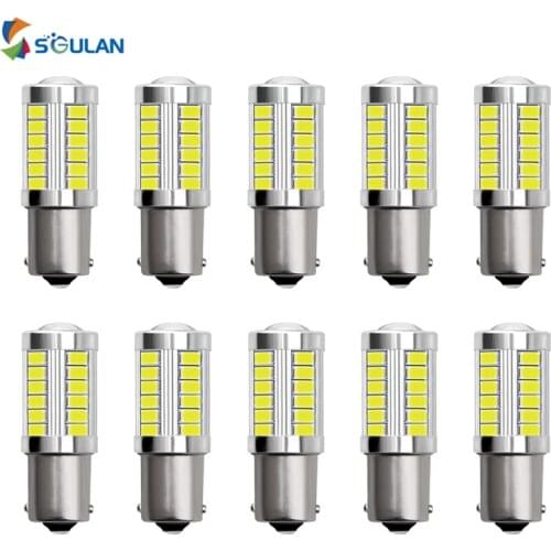 50x 5630 33SMD 1156 BA15S Bau15s 1157 Bay15d Motorcycle LED T20 T25 3157 7443 DRL Turn Signal Lamp For Car 12V Diode Wholesale