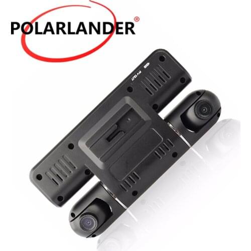 I4000 Car DVR Dual Lens 360 Degree Dash Cam Outside Inside both Recording Left 1080P Right 480P Driving Video Recorder