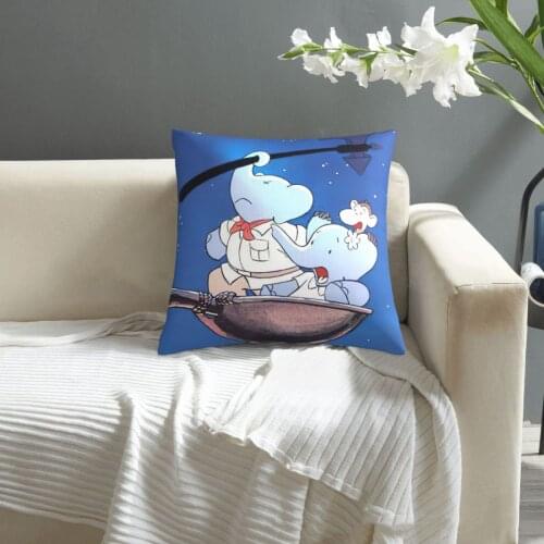 Babar The Movie pattern print Cushion Cover Decorative Pillowcase Chair Seat Square Car Pillow Cover Home Living Textile