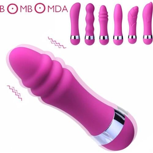 Dildo Vibrators Sex Toys for Women Lesbian Mini Vibrator Vibrador Sex Oral Masturbation Clitoris Massager Finger Bullet Vibrator