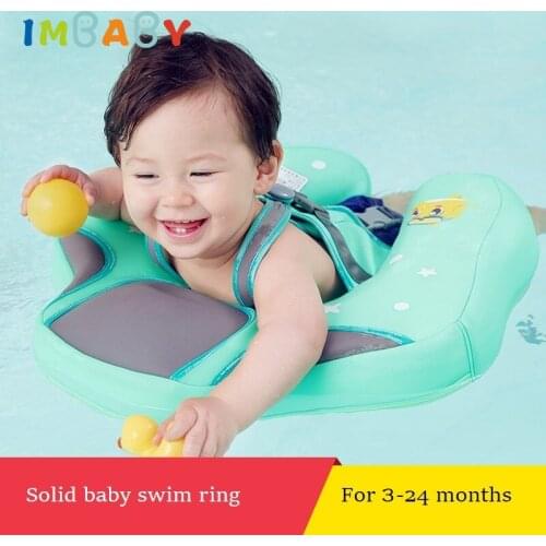 IMBABY Infant And Child Safety Inflatable Ring Anti-Rotation Swimming Ring Home Baby Accessories Swimming Pool