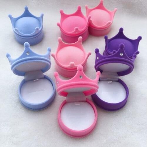 Crown lashes box new style popular lashes packing 3D mink lashes wholesale customazition lashes seller