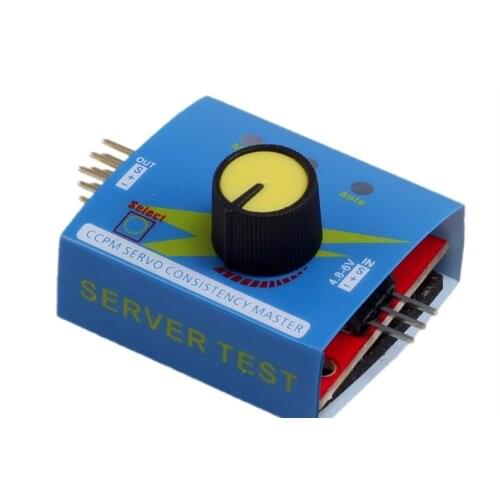 Multi Servo Tester 3CH ECS Consistency Speed Controler Power Channel CCPM Meter Master Checker RC Dron Helicopter Parts RC Hobby