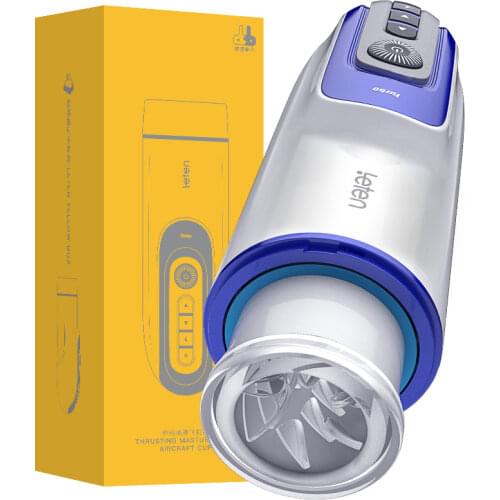 Leten Male Masturbator Full Automatic Thrusting Piston Retractable Voice Interaction Electric Blowjob Sucking sex toys for man