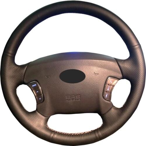 Car Steering Wheel Cover For Hyundai Azera 2005-2010 Sonata NF NFC 2005-2010 Kia Carens 2007-2011Customized Steering Wrap