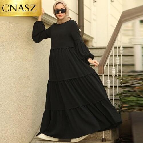 Latest High Quality Dress For Muslim Women Robe Femme HiverElegant Fashion Beautiful Muslim Dress Women Musulman Ensembles