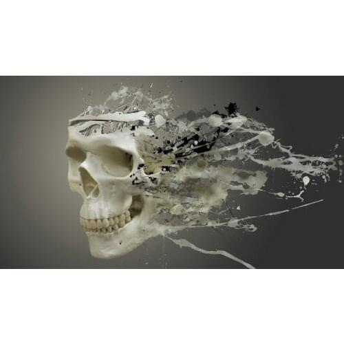 Skull Art Printing Microfiber Beach Towel serviette de plage toalha 70x140cm Travel Sport Towel Drying Shower Bath Towels