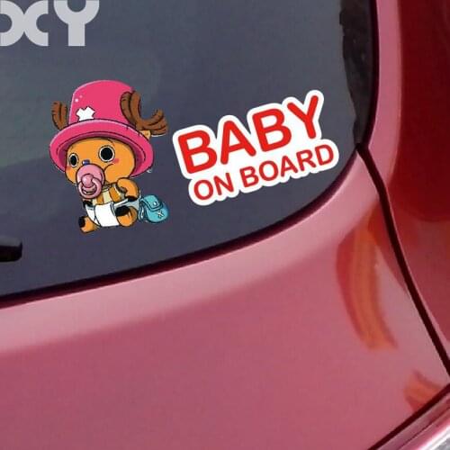 Baby on Board Funny Cute Car Window Stickers Decals 6.7" * 4.3" Drop Shipping