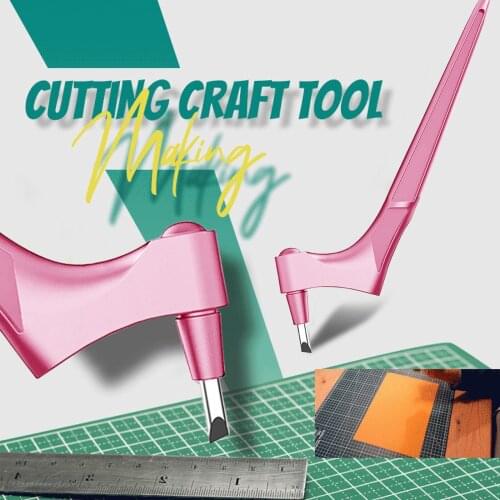DIY Craft Cutting Tools Carving Knife with 360 Blades Wood Carving Tools Craft Sculpture Engraving Art Cutting Stationery Tool