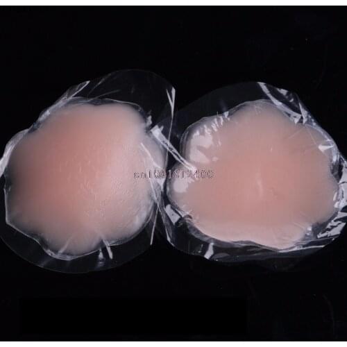 Fashion Saxy Women Push up Self-Adhesive Silicone Breast Nipple Cover Bra Pasties Pad