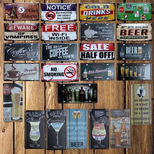 [ WellCraft ] America cities License plate signs Wall Plaque Poster Decor for Internet Cafes Room Iron Painting HY-1711