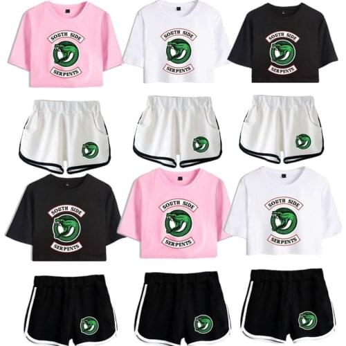 Southside Riverdale Tshirt Cosplay Costume Riverdale Shorts Sport Shorts South Side Serpents Riverdale Shirt Suits Clothes