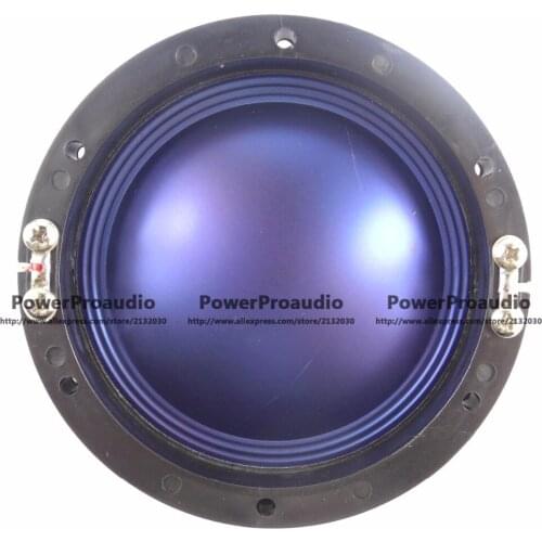 1pcs 72.2 mm 8 ohm Titanium tweeters diaphragm voice coil -flat wire ,2.84 '' Blue Titanium