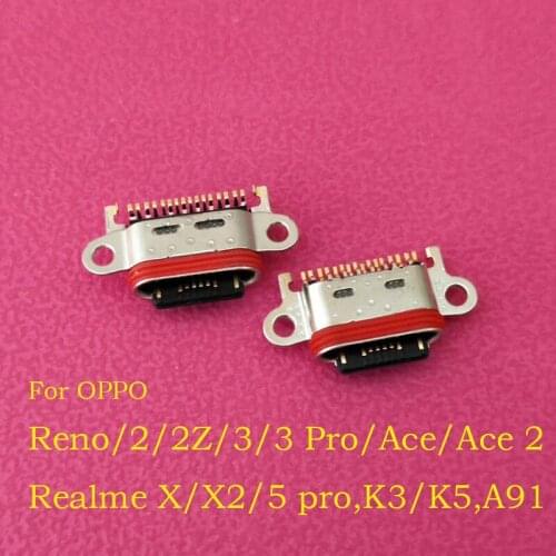 10PCS Charger Micro USB Charging Port Dock Connector Socket For OPPO Reno Z Reno 2 Realme X X2