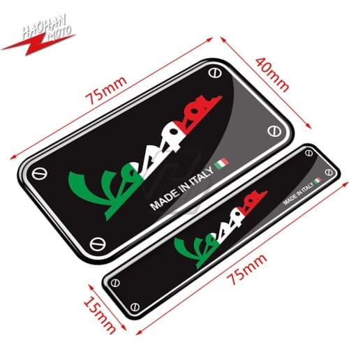 For Piaggio Vespa GTS GTV LX Sprint Primavera 3D Motorcycle Decal Made In Italy Sticker