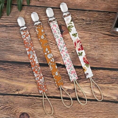 4 Pack Baby Pacifier Clip Pacifier Chain Dummy Clip Nipple Holder For Nipples