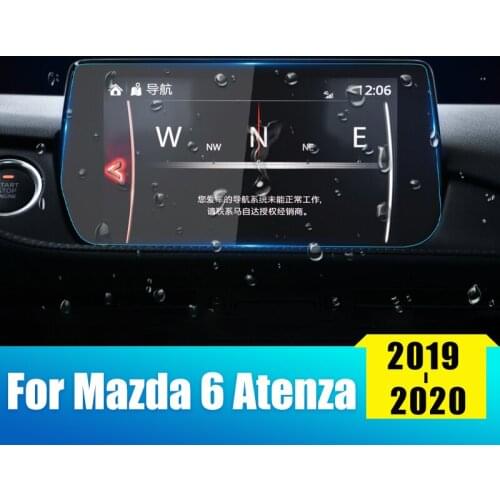For Mazda 6 Atenza GJ GL 2019 2020 Tempered Glass Car GPS Navigation Screen Protector Film LCD Display Sticker Accessories