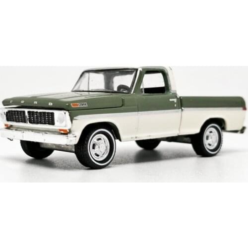 GreenLight 1:64 1970 Ford F-100 boutique alloy car toys for children kids toys Model bulk