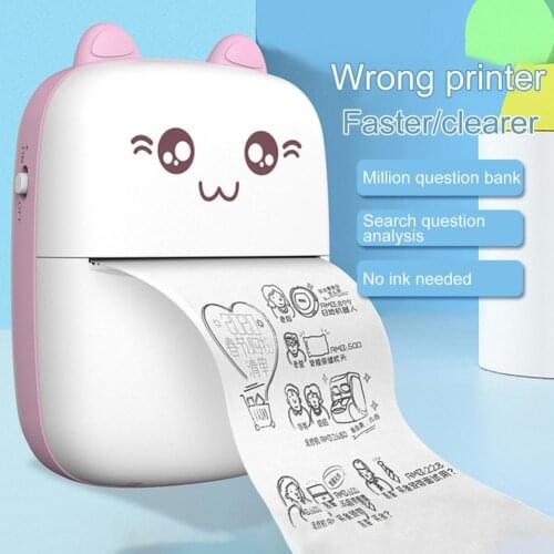 Minni Pocket Printer Portable Thermal Printing Machine Bluetooth Photo Picture Lable Office Home Mobile Android iOS Phone 58mm