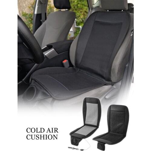 Summer Cool And Massage Cushion With The Fan Blowing Cool Summer Ventilation Cushion Seat Cushion Car Seat Cooling Vest 12V