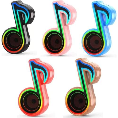 New Creative RGB Bluetooth Speaker Mini Bluetooth LED Portable Speakers Wireless Speaker For Xiaomi HUAWEI Iphone