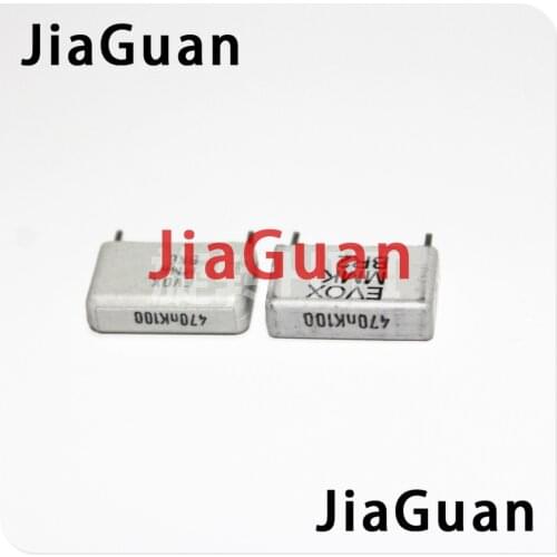 20PCS NEW EVOX MMK15 0.47UF 100V p15mm film capacitor MMK 474 100VDC 470NF audio hot sale 0.47uf/100v U47