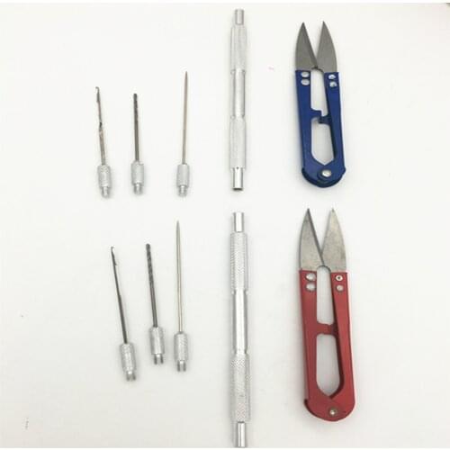 Carp Fishing Boilie Needle Splicing Needle Drill Baiting Tool Fiishing Scissors Nipper Trimming Scissors Nippers
