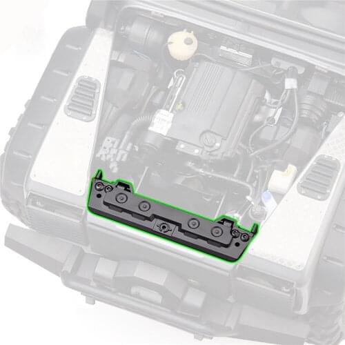 Replacement Front and Rear Car Shell Hidden Locks Quick Release Lock for 1/10 Traxxas TRX4 Defender RC Car Parts