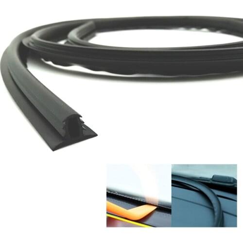 1.6M Universal Car Rubber Sound Seal Strip Dashboard Edges Sealing Strips