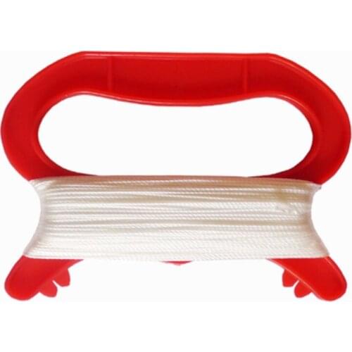 60/100M New kite Line Letter D Shape Handle Line String Family Outdoor Sports Tools kids sports String Kid Outdoor Flying Kite