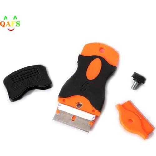 High qualityPlastic Car Sticker Remover Edge Blade Razor Scraper Set Window Spatula Tools