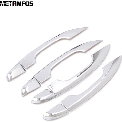 For Honda Accord 2018 2019 2020 Carbon Fiber Door Handle Cover Trim Molding Protection Cap Exterior Accessories Car Styling