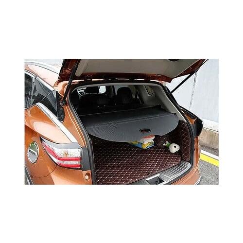 Rear Trunk Shade Cargo Cover for Nissan Murano Black Cargo Nets 2015-2017
