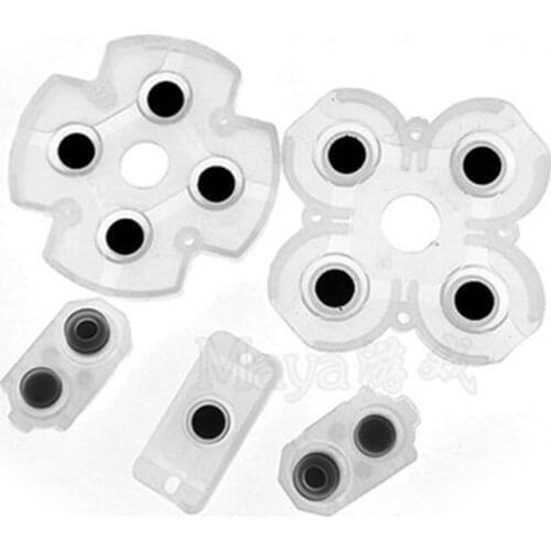 50 Sets New JDS 050 055 Rubber Conductive For PS4 Pro R1L1 Rubber Button 5.0 Version