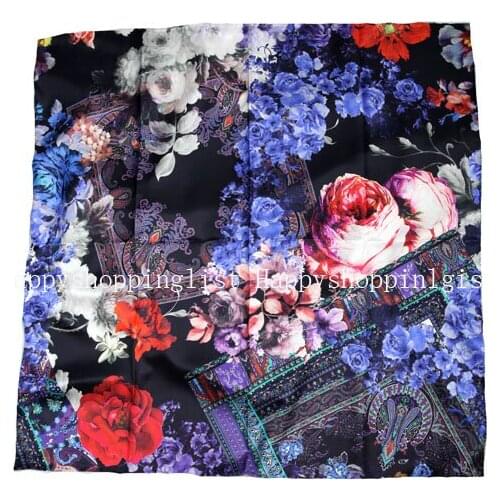 ELEGANT HANDMADE BRAND 100% 14mmTwill Silk Scarf TWIC-200138A