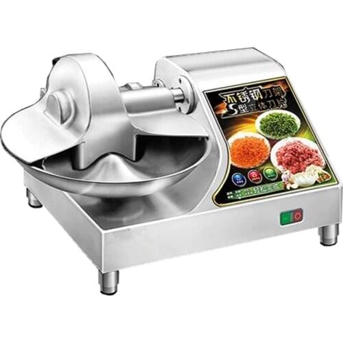Electric Commercial Meat Vegetable Cutting Machine/Meat Grinder Stuffer/ Meat Vegetable Bowl Cutter