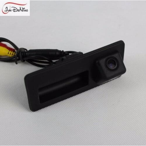 JanDeNing HD CCD Car Rear View Parking/ Backup Reverse Camera/ Trunk Handle OEM For VolksWagen Lavida /Grand Lavida 2012-2014