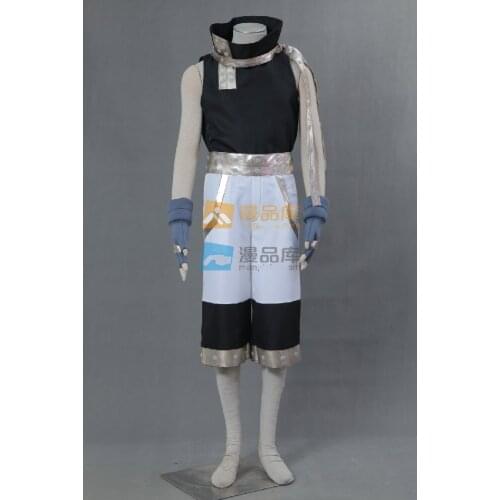 Anime Soul Eater Black Star Cosplay Costume Man Halloween Party Cosplay Costume