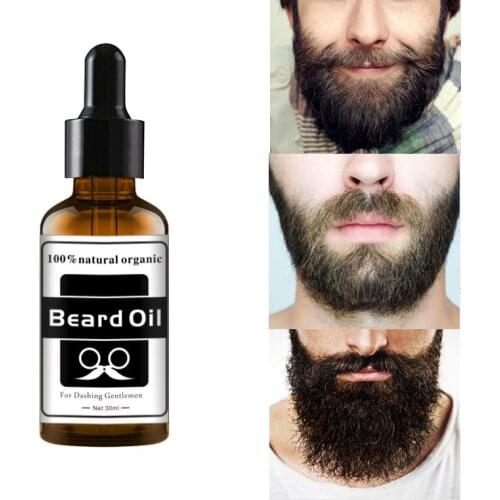 30ml Beard Oil Hair loss Products Moisturizing And Repairing Hairy Split Ends Beard Growth Oil For Growth Men Beard Grow Pro