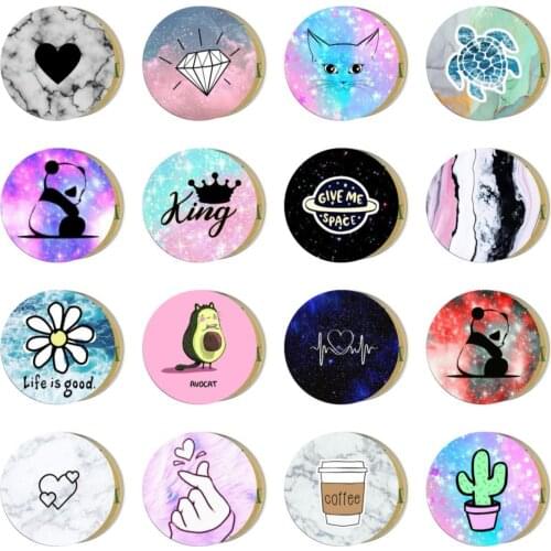 Metal Plate Sticker disk iron sheet for Magnet Mobile Phone Holder For Magnetic Car Phone Stand holders Not Magnet