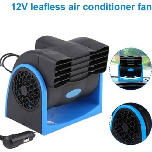 New Personal Space Cooler Mini Portable Air Conditioner 12V Small Desktop Portable Car Conditioning Fan Air Cooler