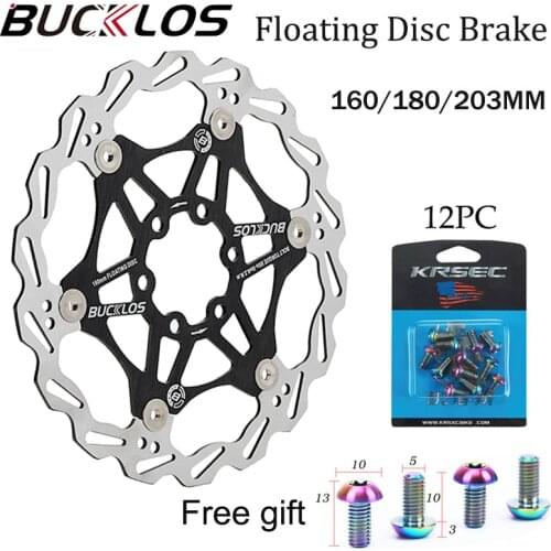 Bicycle Brake Rotor 160mm 180mm 203mm MTB Disc Brake DH Float Rotors Hydreaulic Brake Pad Multicolor Brake pads Cycling Parts