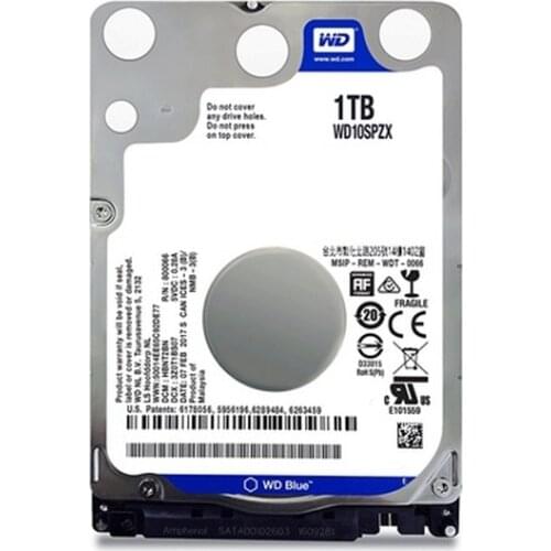 Hard Drive Western Digital WD10SPZX 1 TB 2,5" SATA III