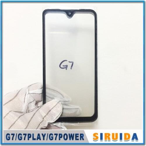 10pcs Best Newest LCD Screen Front Outer Glass Lens Replacement For Motorola Moto G7 G7play G7power XT1955 XT1962