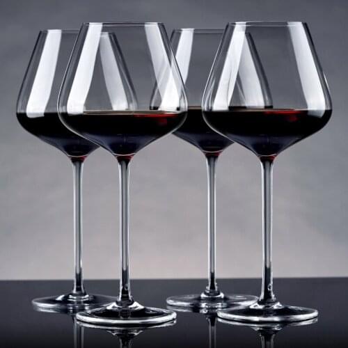 Lead-free Crystal Glass Wine Goblet Glass Home Drinkware Goblet Party Wine Glass Water Glass Beer Cup Drinkware Glass