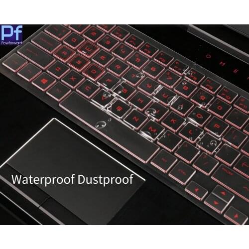 TPU laptop keyboard cover For HP OMEN 15-DC 15.6" Series 15-dc1030nr 15-dc1040nr 15-dc1052nr 15-dc0088tx 15-dc1012tx 15-dc1019tx