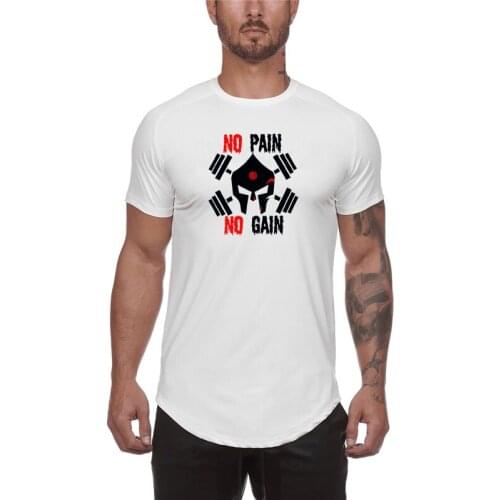 Brand Mens Muscle T shirt Bodybuilding Fitness Men Tops Mesh Quick Dry Tight Tee Shirt Gym Short Sleeve Tshirt homme